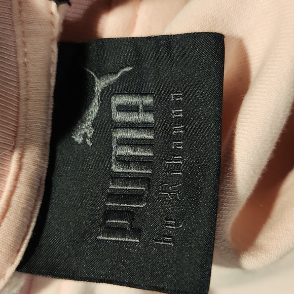 《 Fenty 》Mesh & Lace Cropped Sweatshirt - Picture 9 of 12